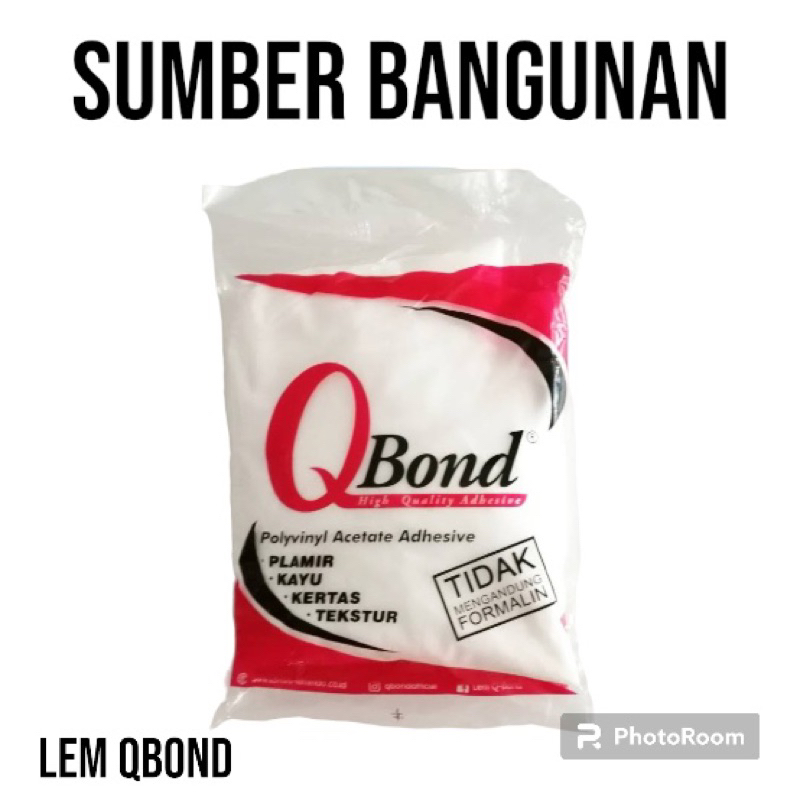 LEM QBOND / LEM PUTIH / LEM KAYU / LEM PLAMIR 700gram