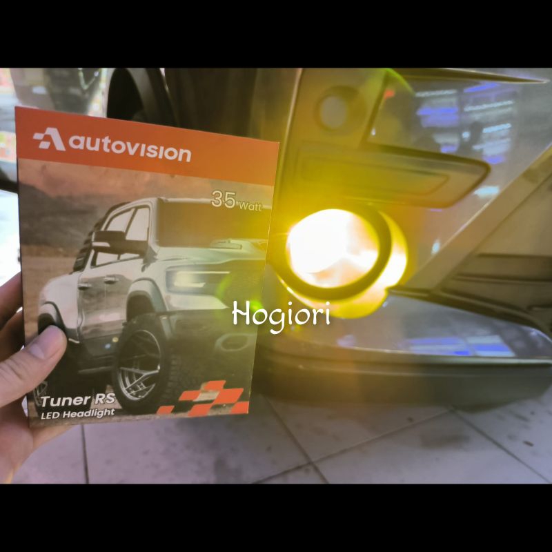 Led foglamp H11 Autovision Tuner RS 3 color - Garansi Panjang