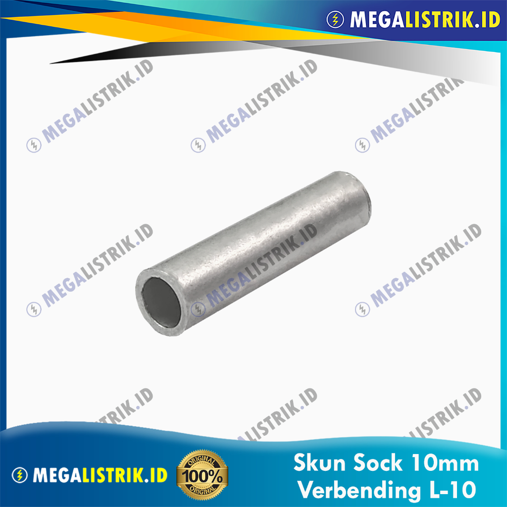 VERBENDING KABEL 10MM / SKUN SOK 10 MM / SOCK / SKUN SOX CONNECTOR L-10 / L10