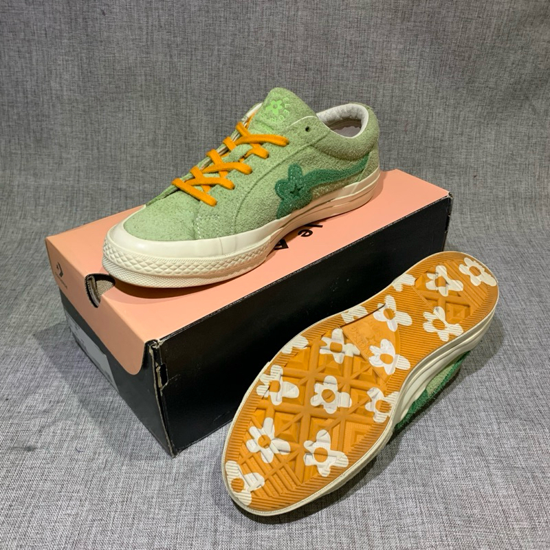 converse one star x golf le fleur jade lime original not 70s | converse golf | converse fleur | tyle
