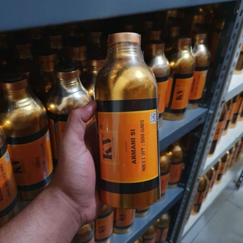 BIBIT PARFUM MURNI KV FRAGRANCES ARMANI SI SEARAH GIORGIO ARMANI SI SEGEL 500GRAM