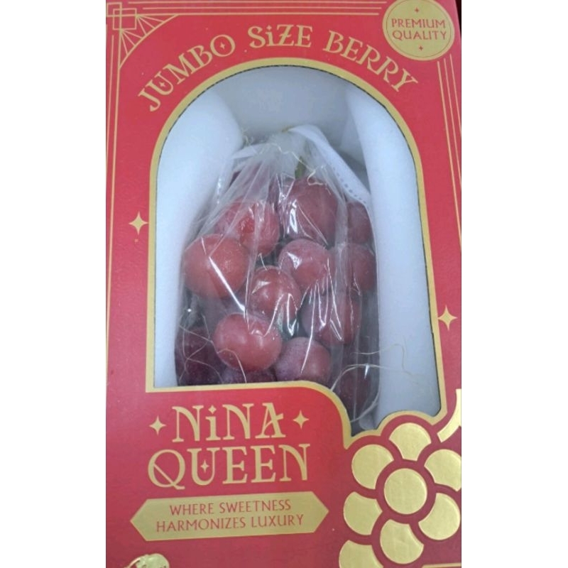 

Anggur queen nina 1 box anggur manis ada rasa wine