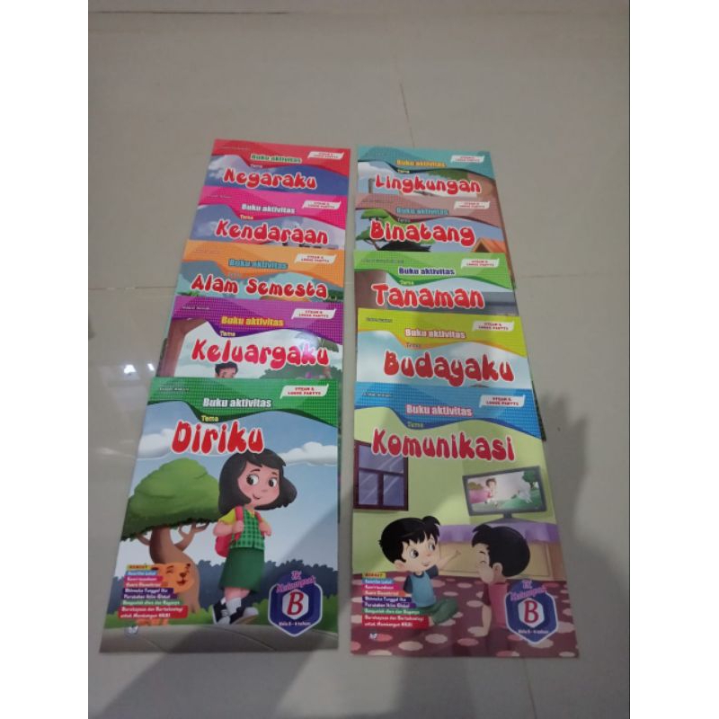 

Paket Buku Aktifitas TK B