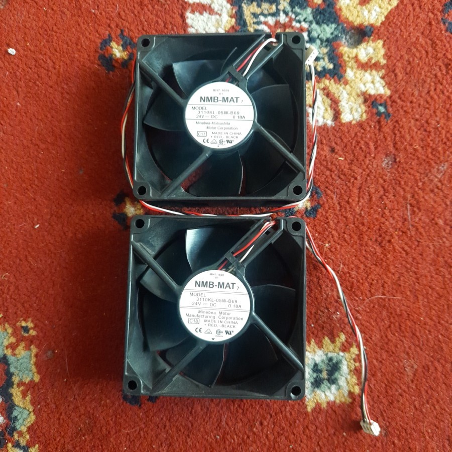 2 Fan NMB-MAT 8cm inverter fan High Speed RPM