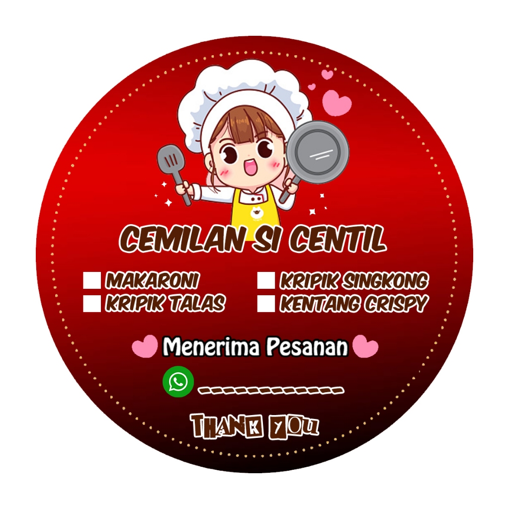 

Request Nama Sticker Label Kemasan Sesuai Keinginan Murah Dan Berkualitas (SLK07SP)