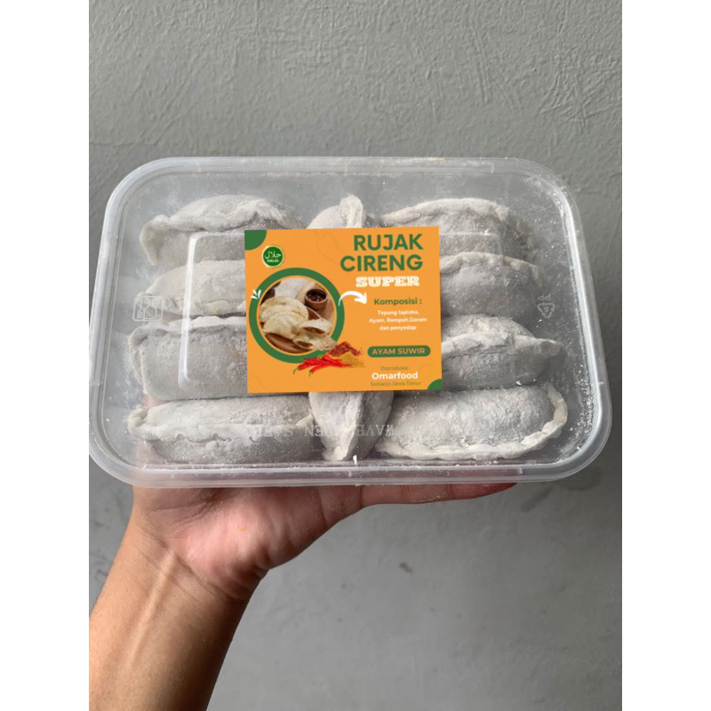 

Cireng isi ayam suwir