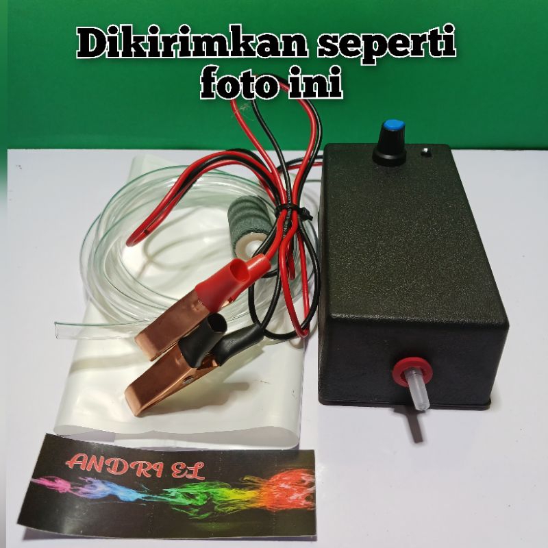 aerator aki 12v dengan pengatur kecepatan super kenceng