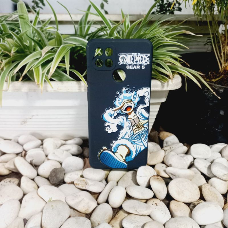 Case Oppo CPH2185 CPH2179 Softcase Gambar Kartun Anime One piece Luffy Gear 5 Five Oppo A15 A15s Sil
