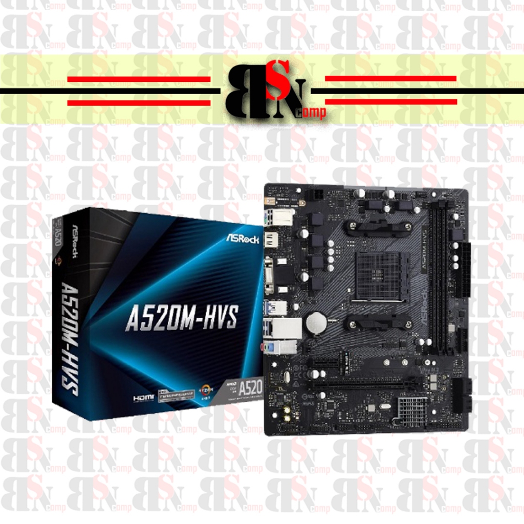 ASRock A520M-HVS