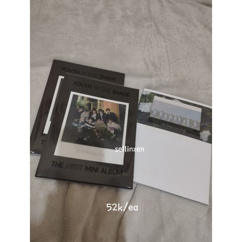 zerobaseone artbook album only zb1 album yits only youth in the shade zb1 album only