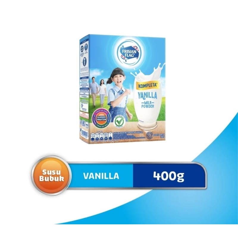 

Frisian Flag Kompleta Vanilla 400gr Susu Bubuk - Milk Powder