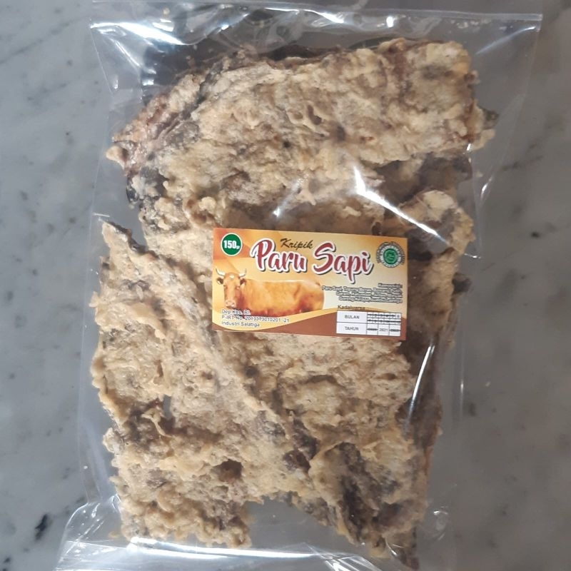 

Kripik paru sapi 150g