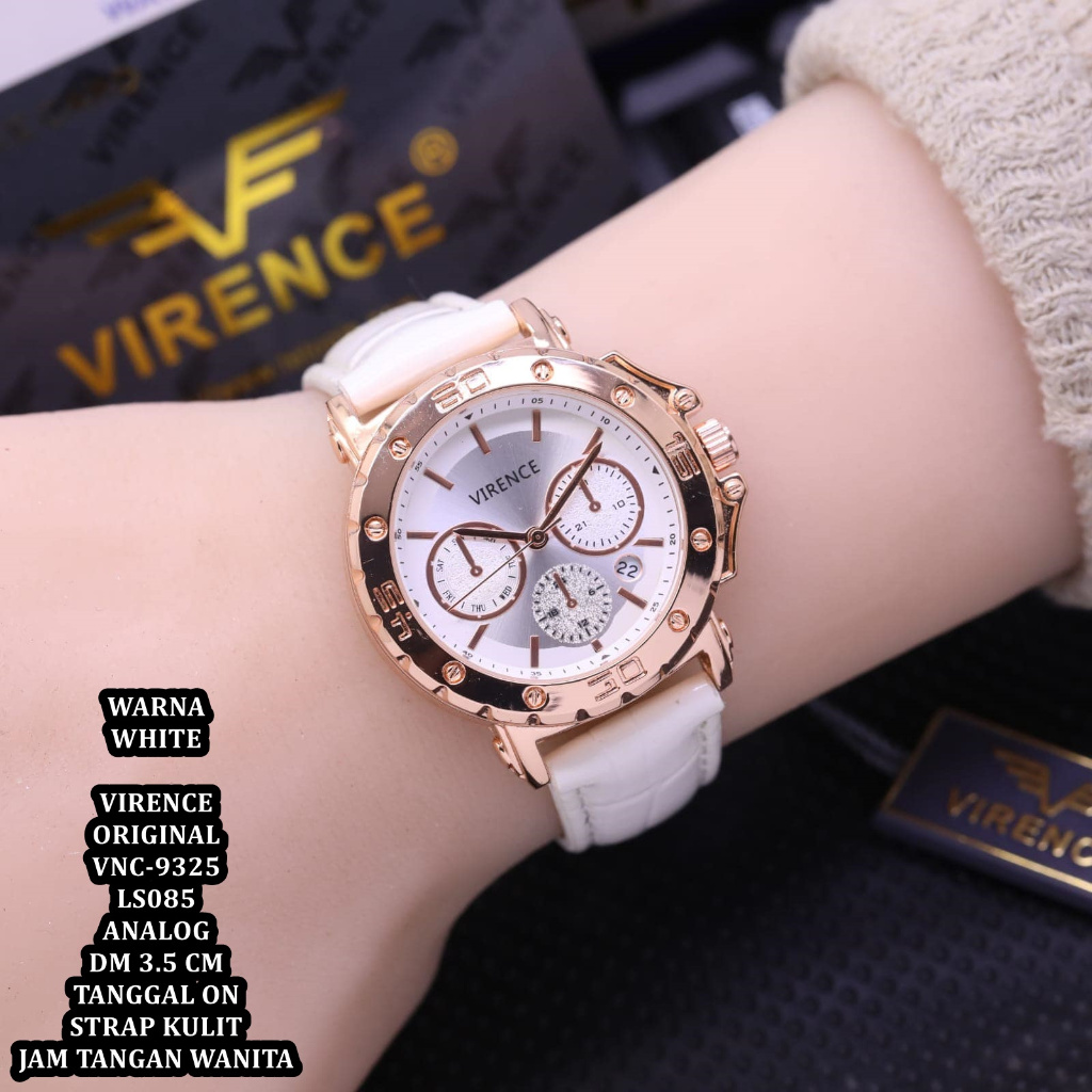 JAM TANGAN WANITA VIRENCE ORIGINAL VNC-9325 JAM TANGAN WANITA TERBARU / JAM TANGAN WANITA TERMURAH /