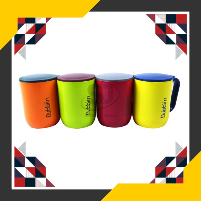 

Dijual Mug Tutup/ Mug Set Warna/Mug Minum/Mug Set Polo 4Pcs Dublin Murah