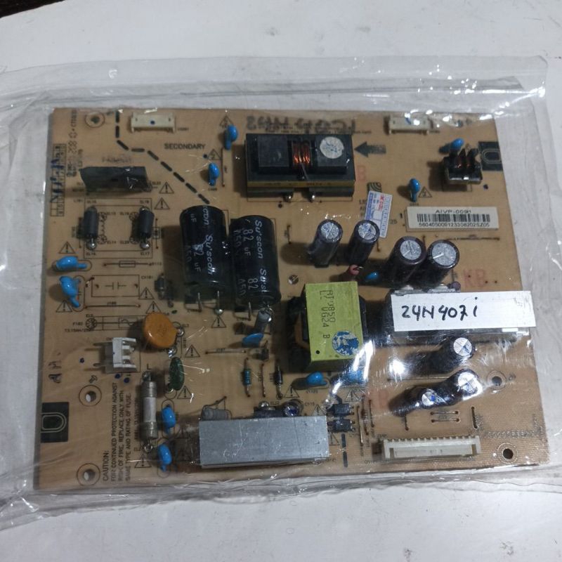 psu tv sharp lc 24n407i-powersuply-regulator tv Sharp 24N407