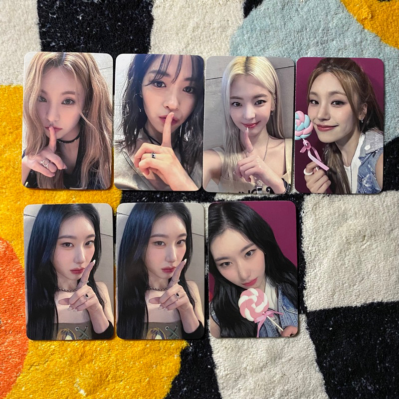 [READY] pc itzy kill my doubt soundwave lucky draw ld sw qoo10 kmd ryujin yeji lia chaeryeong lollip
