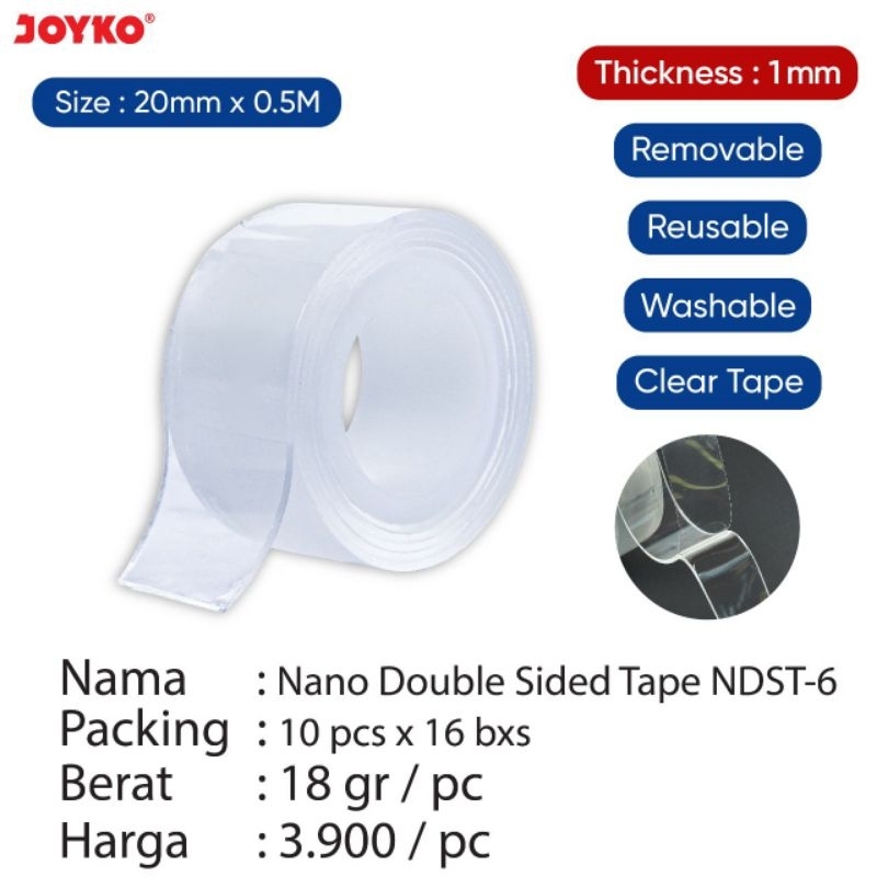 

nano double tape sided tape ndst-6