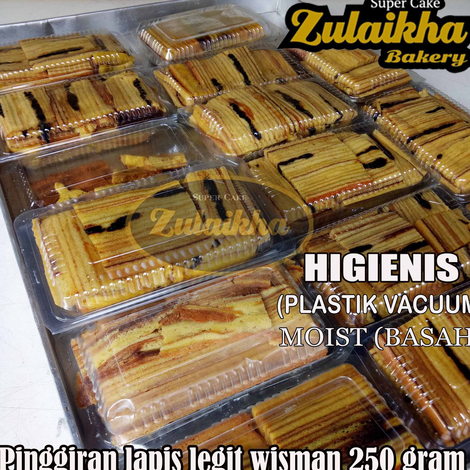 

➧➣✩✸ PINGGIRAN KUE LAPIS LEGIT WISMAN 250 GRAM