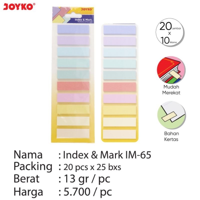 

index& mark im -65