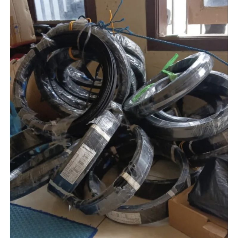 Kabel Fiber Optik Kabel FO 1 Core 3 Seling Fiber Optik PRECON Siap Pakai 150M/200M/300M