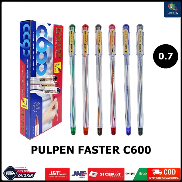 

Pulpen Balpoin C600 Warna Hitam