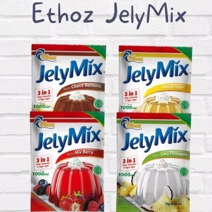 

JELLY MIX BUBUK JELI ETHOZ POWDER 16 GRAM