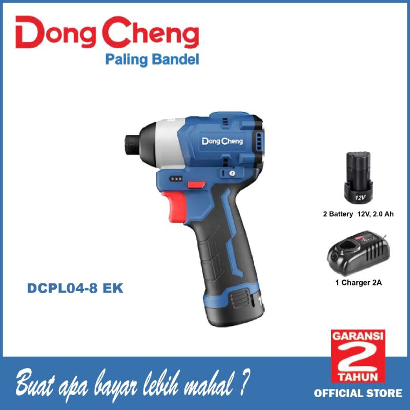 DongCheng Impact Driver DCK Cordless Brushless Dongchen 12V DCK KDPL04-8EK