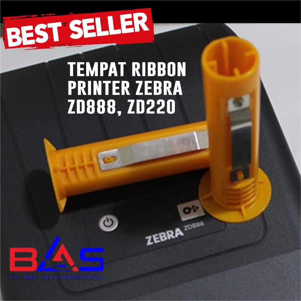TEMPAT RIBBON BARCODE PRINTER ZEBRA ZD888, ZD220 / Ribbon holder zd888