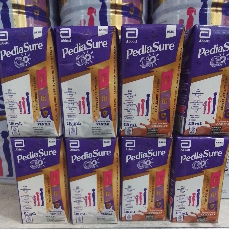 

pediasur UHT 110ml × 6pcs van coklat