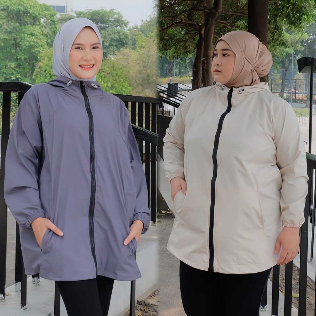 Seena Jacket Sport / Nay Sportwear / Jacket Olahraga Muslimah