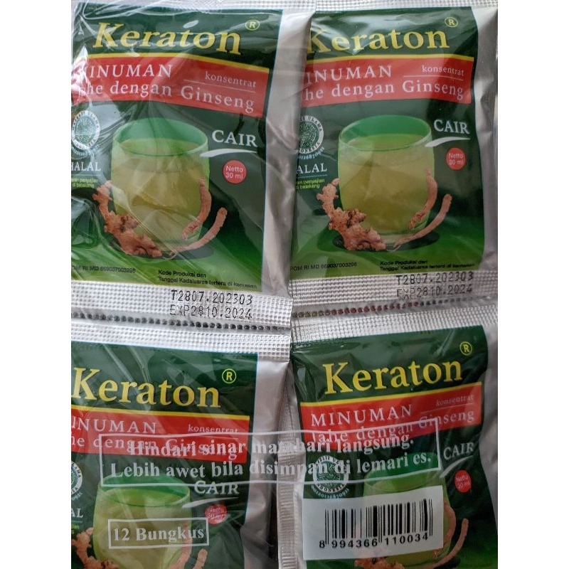 

Jahe Keraton Sachet