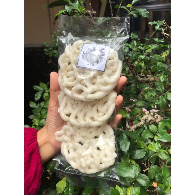 Krupuk ikan tengiri (bulat/matang) Banyuwangi