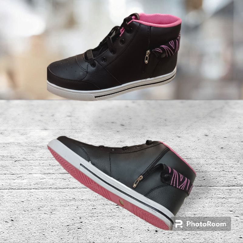Sepatu Sekolah boots New era Rebecca 808