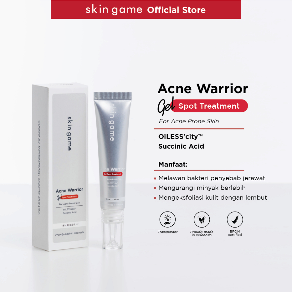 SKIN GAME ACNE WARRIOR GEL 15 GR