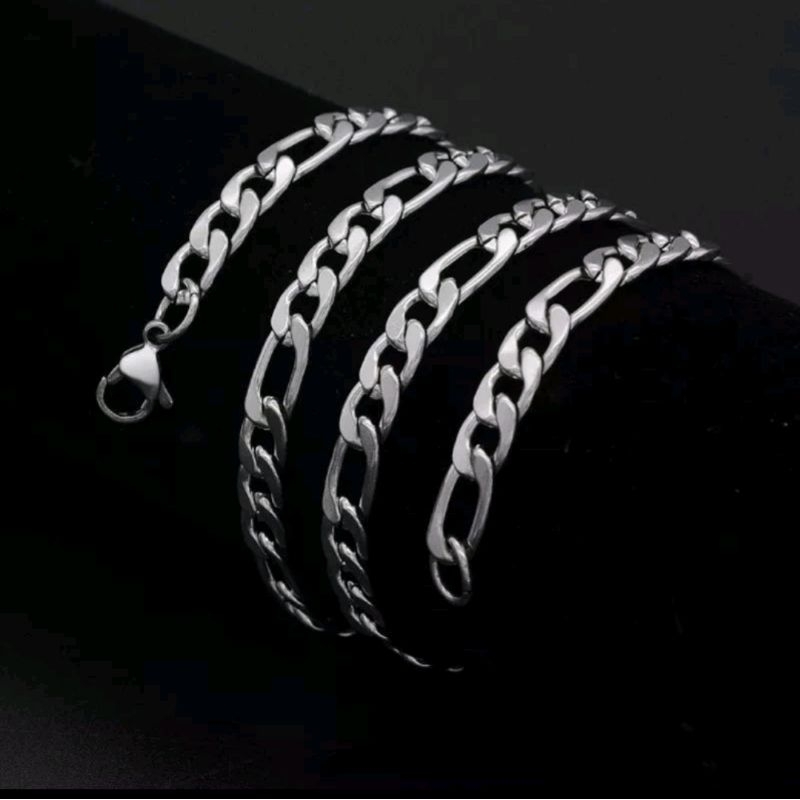 KALUNG RANTAI TITANIUM PRIA ANTI KARAT / KALUNG RANTAI TITANIUM  PRIA