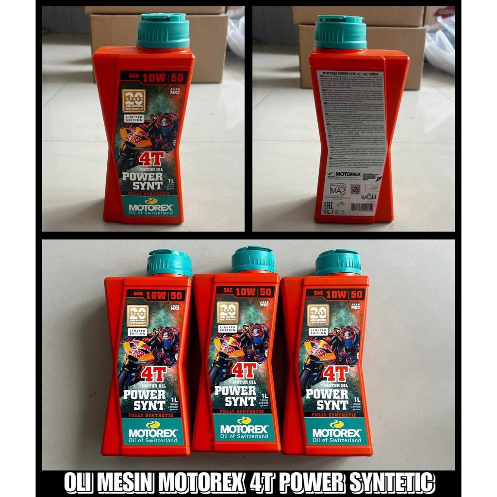 Oli Mesin MOTOREX 4T Power Shyntetic
