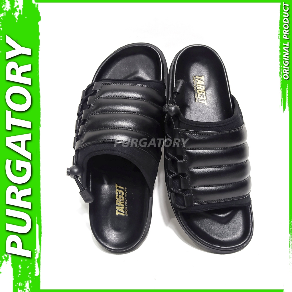 PURGATORY Sandal Slide Pria Selop Distro Kulit