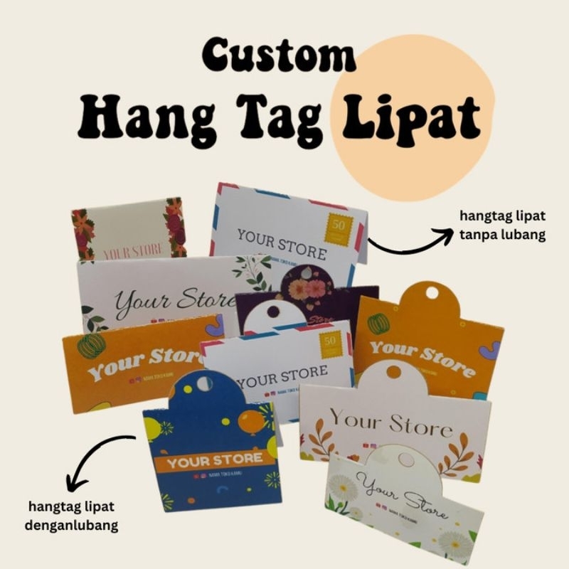 

HANGTAG LABEL MERK LIPAT 2 CUTTING SETENGAH LINGKARAN