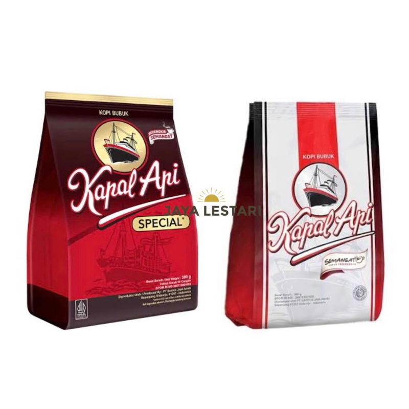 

Kopi Kapal Api Bubuk (380g) (2 Varian)