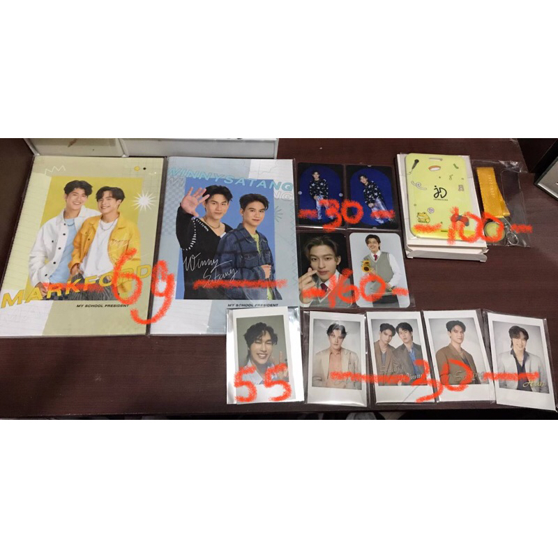 BOOK MARKFORD,WINNYSATANG/CAHOL ONLY JOONGDUNK/PHOTOCARD SHINING FOURTH/PHOTOCARD POND FANDAY/POLARO