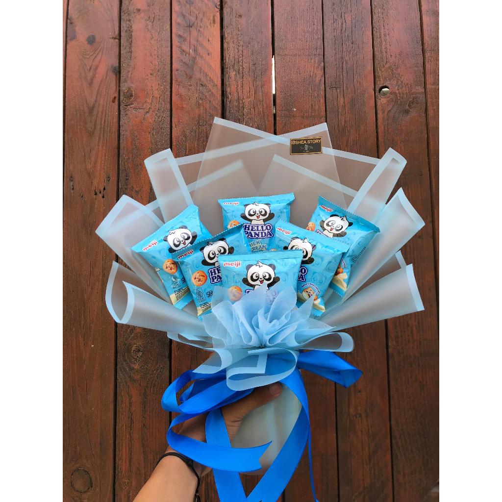 

HELLO PANDA BOUQUET / SNACK BOUQUET