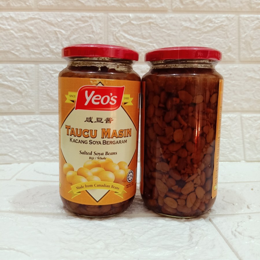 

YEOS TAUCO SALTED SOYA BEANS 450GR YEO'S SOY BEAN TAUCHO