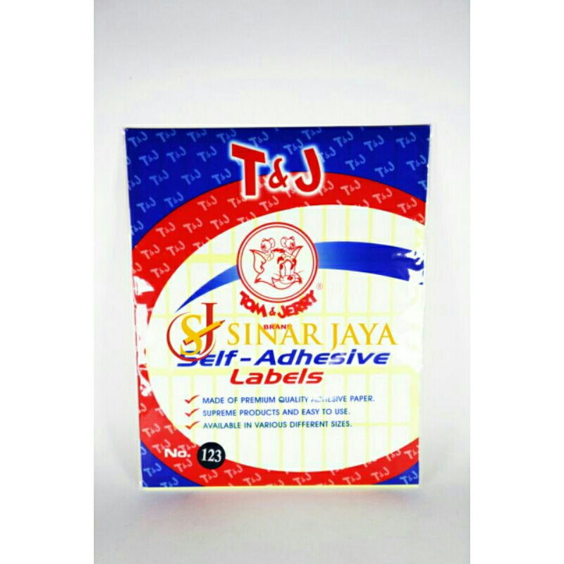 

Label Stiker Self Adhesive Tom and Jery