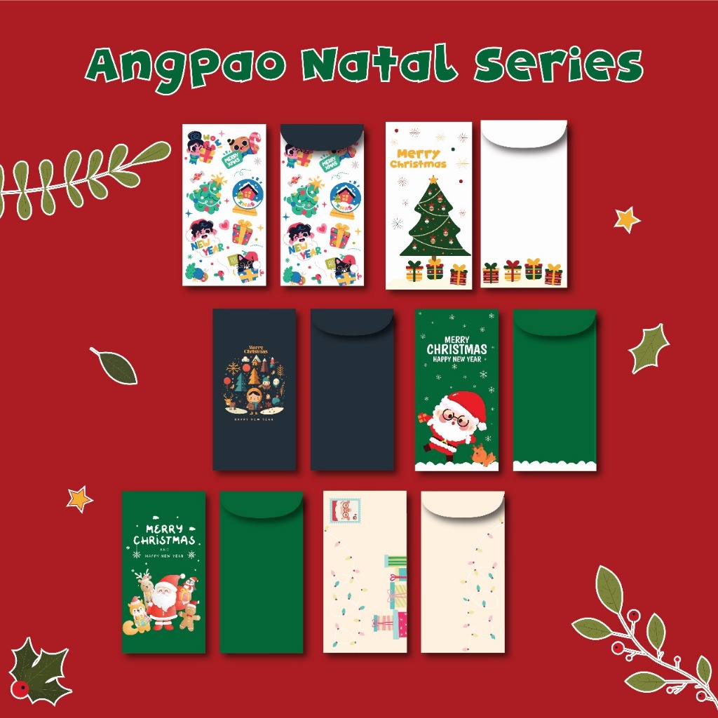 

ANGPAO NATAL AMPLOP CHRISTMAST GIFT ANGPAU XMAS SERIES HADIAH NATAL