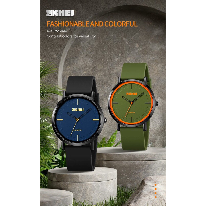 SKMEI 2050 Jam Tangan Analog Sport Pria Wanita