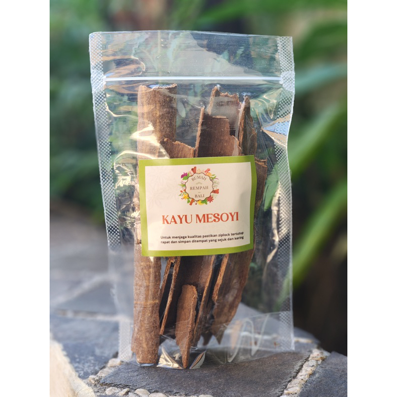 

Kulit Kayu Mesohi 100gr Kayu Mesoyi Asli