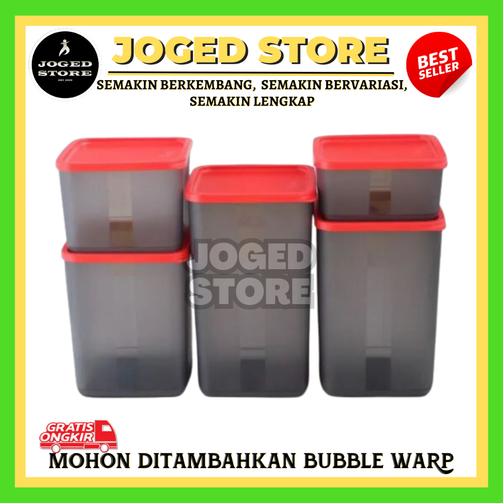TOPLES KUE PLASTIK CALISTA 4 SET | TOPLES MAKANAN ASAHI 4 SET | SEALWARE CALISTA ASAHI 4 SET | TOPLE