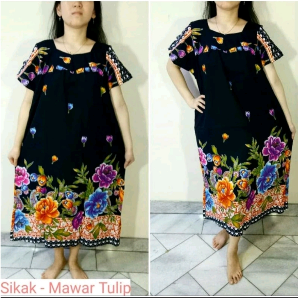 DASTER HENGKY SIKAK MOTIF MAWAR TULIP LD 120