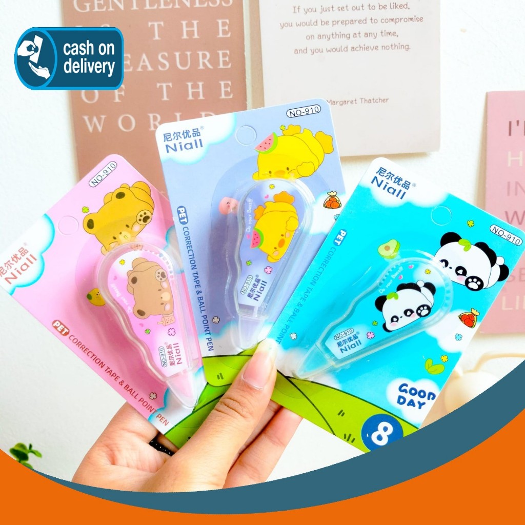 

CORRECTION TAPE TIPE X NIAL GOOD DAY CT-1001 ZOO ANIMAL GAMBAR HEWAN ALAT TULIS KANTOR SEKOLAH MURAH TERMURAH COD