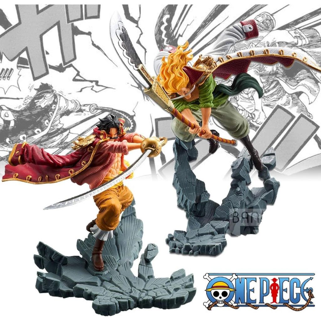 One Piece Premium Action Figure Roger Vs Whitebeard